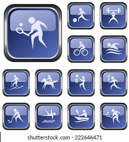 Sport button set