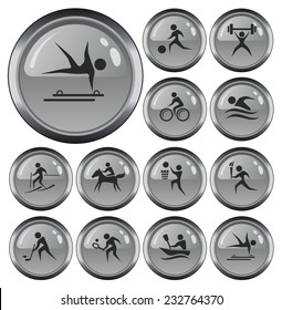 Sport button set