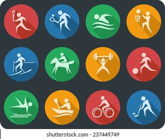 Sport button set