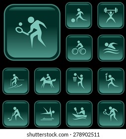 Sport button set