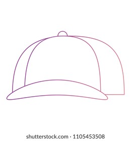 sport cap isolated icon