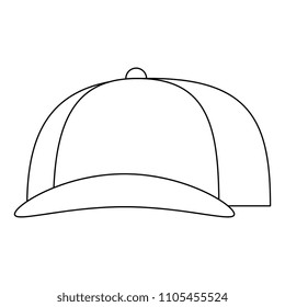 sport cap isolated icon