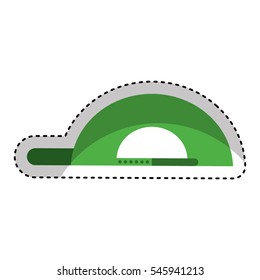 sport cap isolated icon vector illustration design
