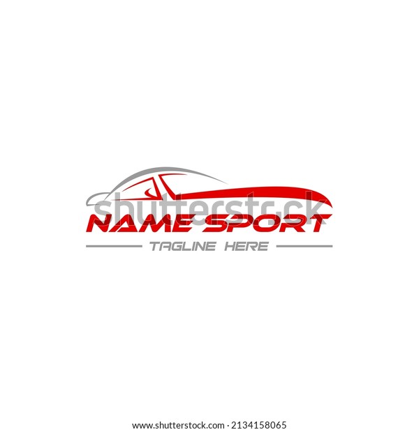 Sport car auto logo design
template