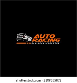 sport car - automotive logo concept with modern style