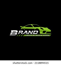 sport car automotive  logo template, very suitable for automotive companies