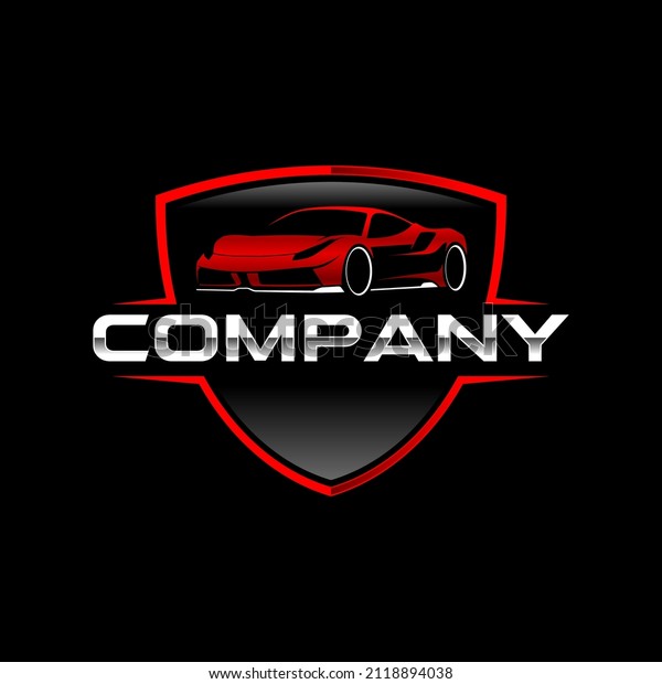 sport car automotive  logo template, very\
suitable for automotive\
companies