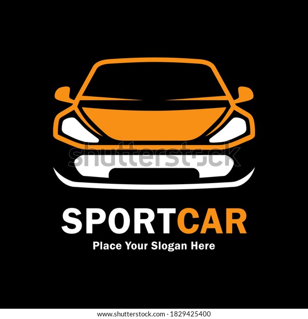 Sport car automotive\
vector logo template. Suitable for business, web, art, automotive\
and transportation