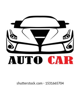 SPORT CAR WITH BACKGROUND WHITE
