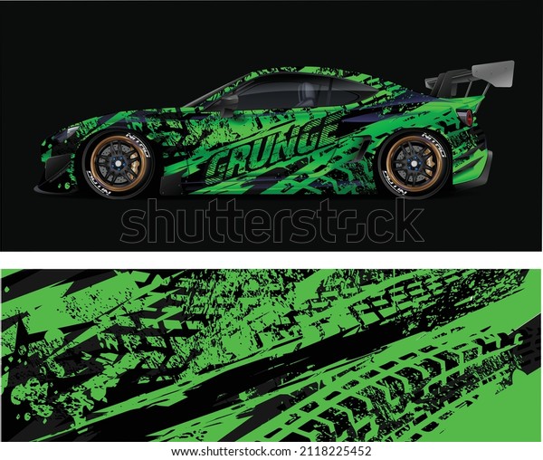 sport car\
decal graphics for Vehicle Wrap\
Design