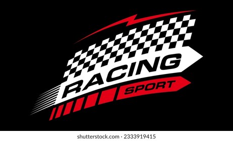 Sport car decal stripes. Speed lines, racing tuning strips, racing line. Vector vehicle stripe sticker for transport modifying, automobile identity