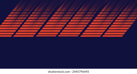 Sport car decal stripes. Speed lines, racing tuning strips and car sticker vector set. Yellow vehicle marking elements for transport modifying isolated on black.