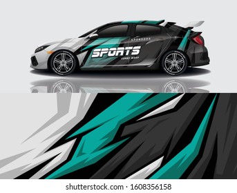 Sport Car Decal Vector Design