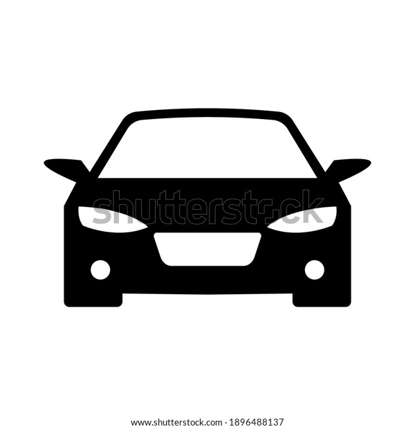 スポーツカーの正面図の黒いアイコン 車 車のアイコン前面図とモダンなリニアアイコン 自動車スポーツ 高速自動車のシンボル 車のアイコンの正面図 簡単なベクターイラスト ベクター画像グラフィックeps10 のベクター画像素材 ロイヤリティフリー