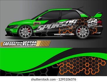 sport car graphic background vector. abstract race style livery design for vehicle vinyl sticker wrap 