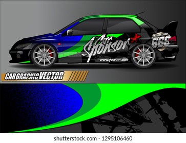 sport car graphic background vector. abstract race style livery design for vehicle vinyl sticker wrap 