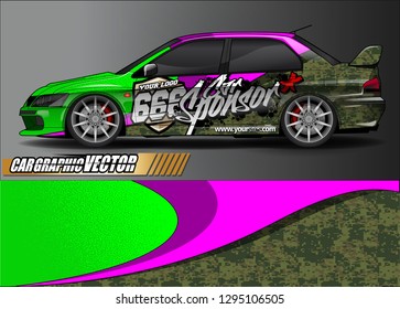 sport car graphic background vector. abstract race style livery design for vehicle vinyl sticker wrap 