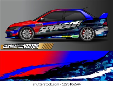 sport car graphic background vector. abstract race style livery design for vehicle vinyl sticker wrap 