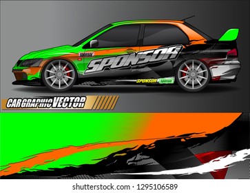 sport car graphic background vector. abstract race style livery design for vehicle vinyl sticker wrap 