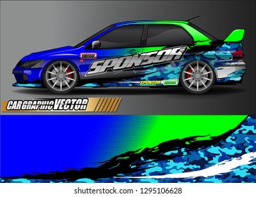 sport car graphic background vector. abstract race style livery design for vehicle vinyl sticker wrap 