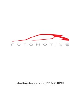 Sport Car Hatch Back Outlined Sign For Your Project