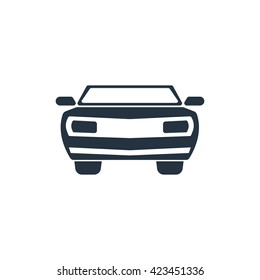 Sport Car Icon Front