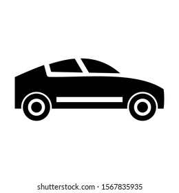 sport car icon isolated sign symbol vector illustration - high quality black style vector icons
