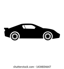 Sport car icon vector. Sport  auto illustration sign. Car symbol or logo.