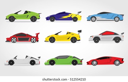 Sport Car Icon Vector Illustration