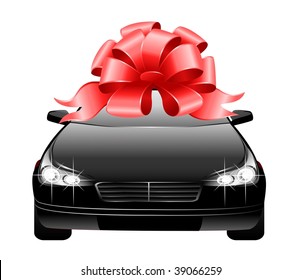 sport car isolated on the background