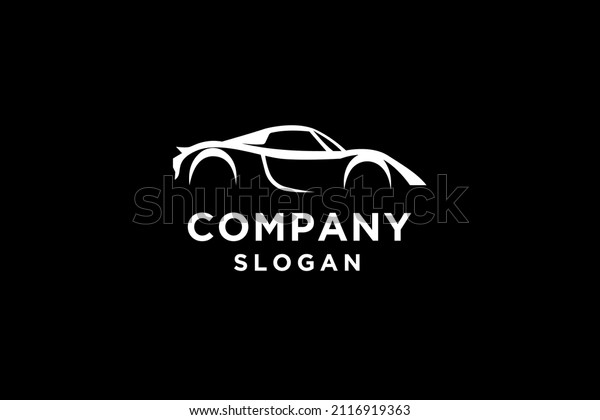 Sport car logo design for automotive\
company vector\
illustration.