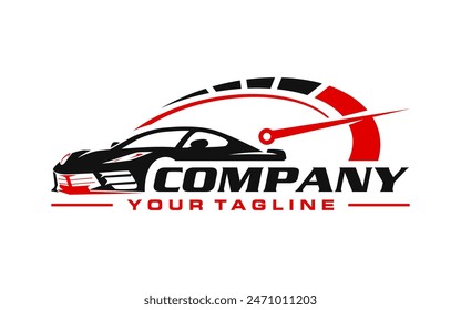 Sportwagen-Logo-Design - Sportwagen-Logo-Vektorgrafik, Automotive-Logo-Design