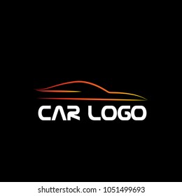 sport car logo design for tuning or car repair company