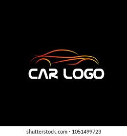 Sport Car Logo Design Tuning Car Stock Vector (Royalty Free) 1051499696