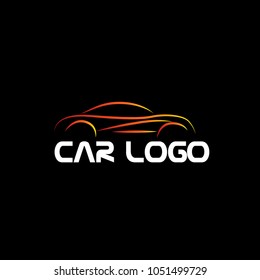 Sport Car Logo Design Tuning Car Stock Vector (Royalty Free) 1051499729 ...