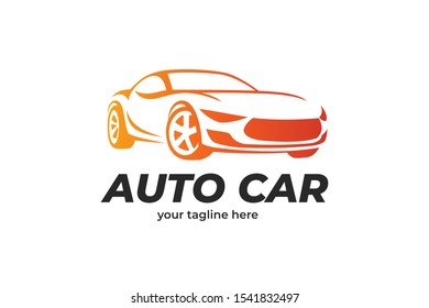 sport car logo design vector
