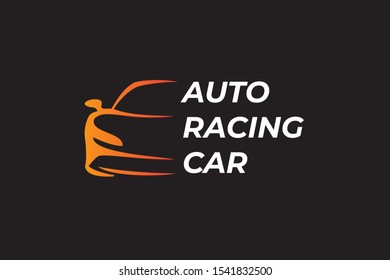 sport car logo design vector