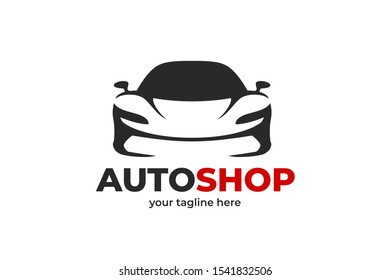 sport car logo design vector
