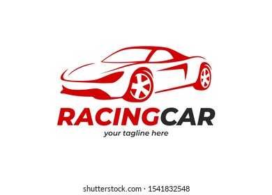 sport car logo design vector