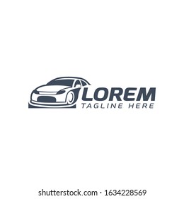 Sport Car Logo Design Vector Template