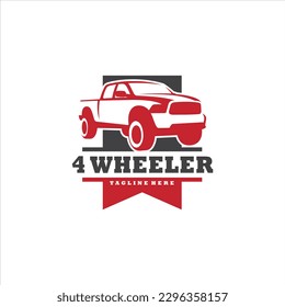 Imagen vectorial de diseño del logotipo del coche deportivo