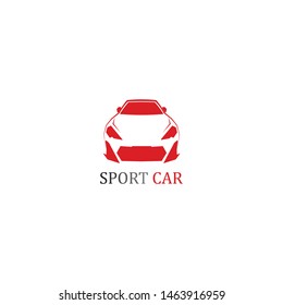 sport car logo template design vector