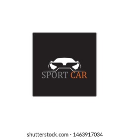 sport car logo template design vector