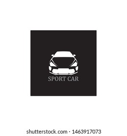 sport car logo template design vector