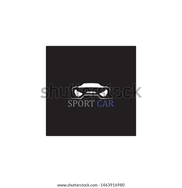 sport car logo template\
design vector