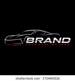 Auto Car Logo Template Royalty Free SVG, Cliparts, Vectors, and