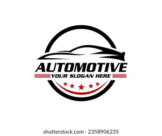 sport car logo template, Perfect logo for business related to automotive industry