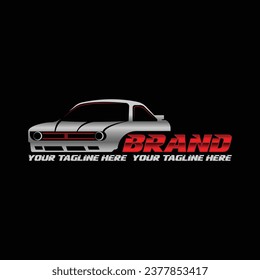 sport car logo template, Perfect logo for business related to automotive industry