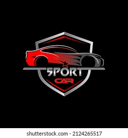 sport car logo vector icon
