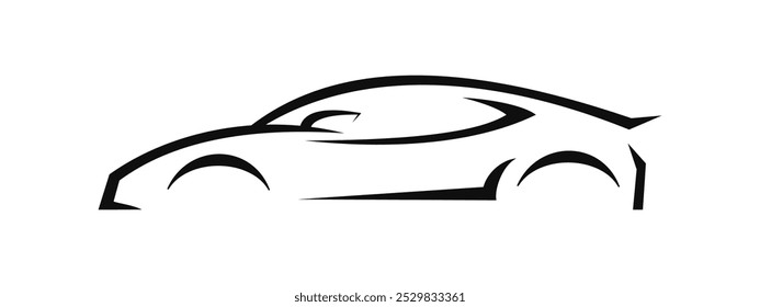 Conjunto de iconos de Vector de logotipo de coche deportivo